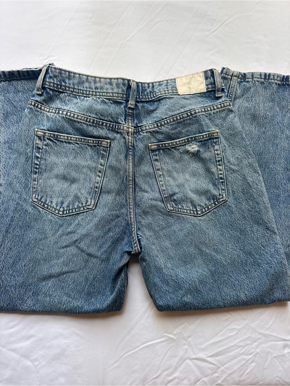 Classic Zara Light Blue Men's Denim Jeans